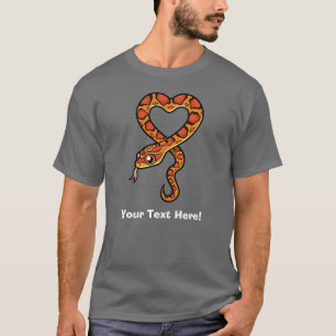 T-shirt Serpent de dessin animé