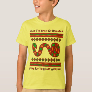 T-shirt Serpent de Kwanzaa