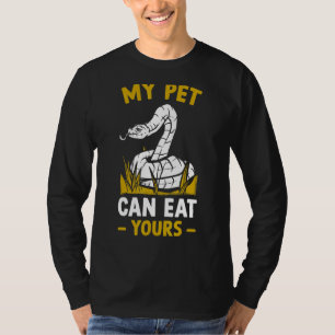 T-shirt Serpent De Reptile Mon Animal Peut Manger Le Vôtre