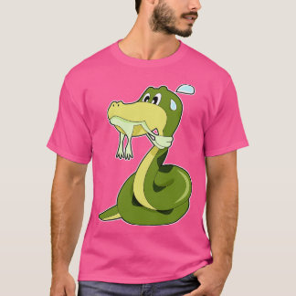 T-shirt Serpent drôle