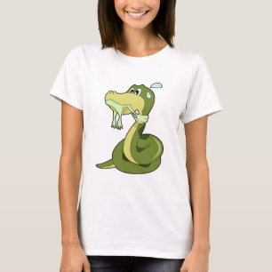 T-shirt Serpent drôle