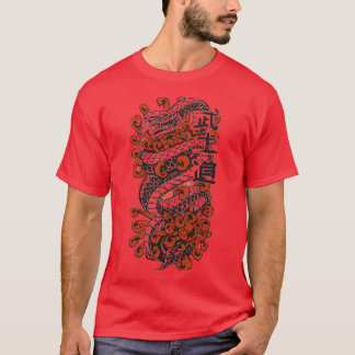T-shirt Serpent japonais