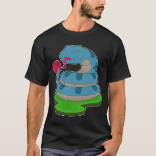 T-shirt Serpent Poker jeu de cartes de Poker
