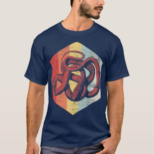T-shirt Serpent polygone