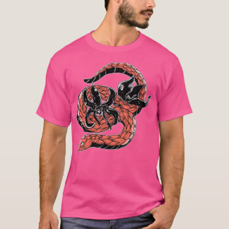 T-shirt Serpent rose 2