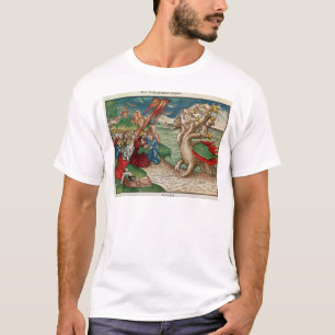 T-shirt serpent Sept-dirigé du livre de