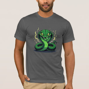 T-shirt Serpent Venimeux – Danger et Précision