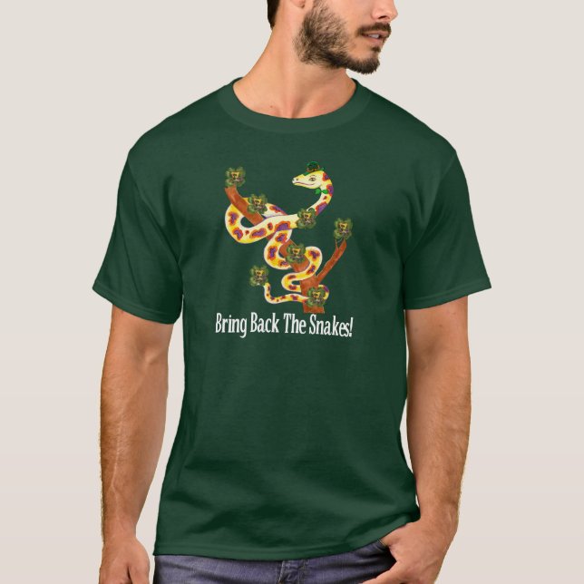 T-shirt Serpents païens (Devant)