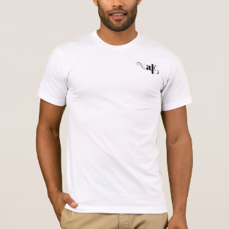 T-shirt Serré blanc des hommes d'ArtOfFine