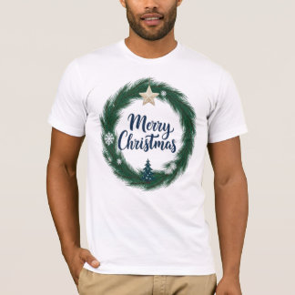 T-shirt Serre de Noël festive :