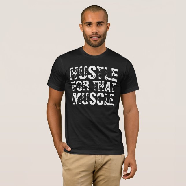 T-shirt Serrez-vous pour ce muscle (Devant entier)