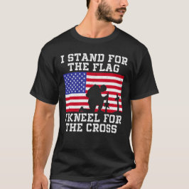T-shirt Serrez-Vous Pour Le Drapeau, Mélangez Pour Les Vét