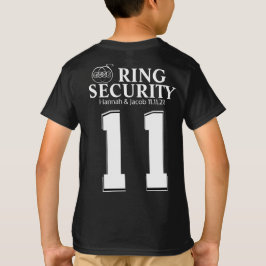 T-shirt Serrure de sécurité du porteur de l'anneau