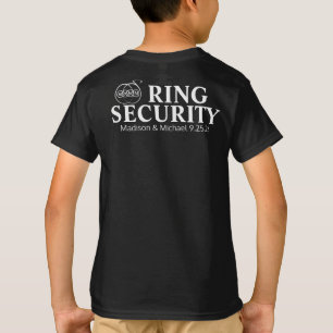T-shirt Serrure de sécurité du porteur de l'anneau