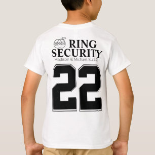 T-shirt Serrure de sécurité du porteur de l'anneau