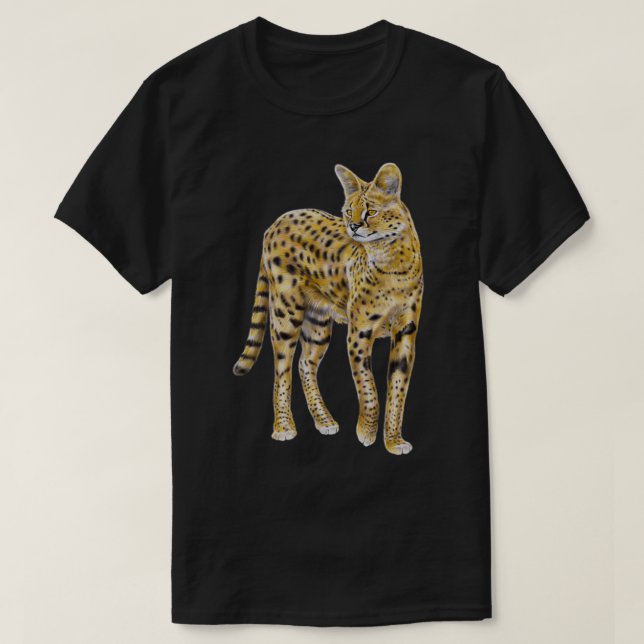 T-shirt Serval (Design devant)
