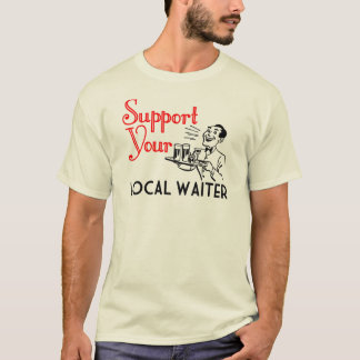 T-shirt Serveurs de gens du pays de soutien