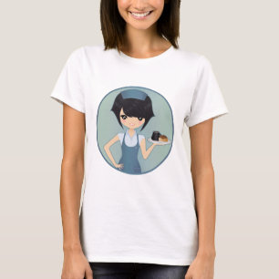 T-shirt serveuse