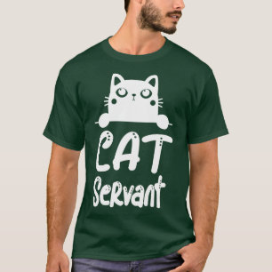 T-shirt Serveuse de chats Funny Propriétaire de chats Feli