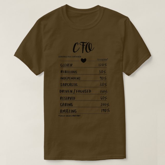 T-shirt service (Design devant)