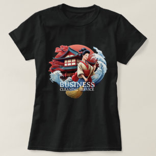 T-shirt Service de nettoyage de maison moderne et de ménag