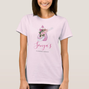T-shirt Service de nettoyage personnalisé savon plat