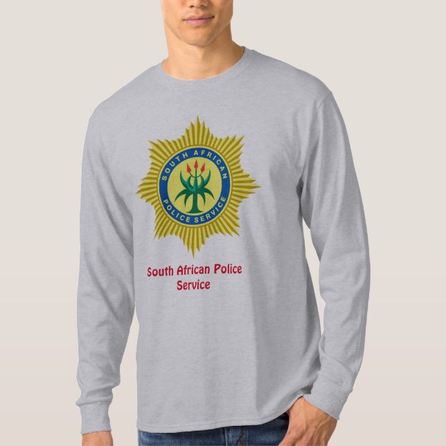 T-shirt Service de police sud-africain  (Devant)