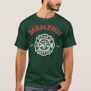 T-shirt Service de Secourt incendie de Memphis Tennessee D