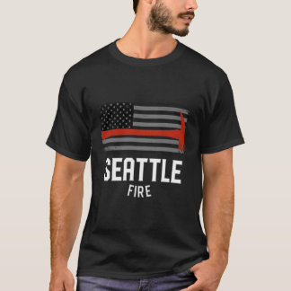 T-shirt Service de Secourt incendie de Seattle Washington