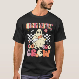 T-shirt Service d'urgence Boo Crew Nurse Halloween pour