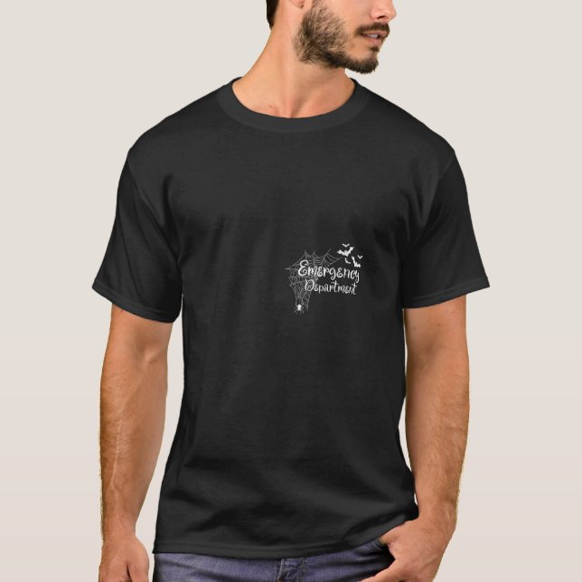 T-shirt Service d'urgence pour les femmes Halloween Urgenc (Devant)