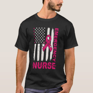T-shirt Service d'urgence Sensibilisation au cancer du sei