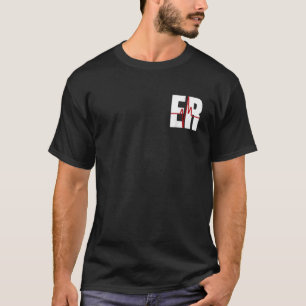 T-shirt Service d'urgence Urgence infirmière avant