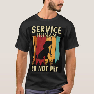 T-shirt Service humain