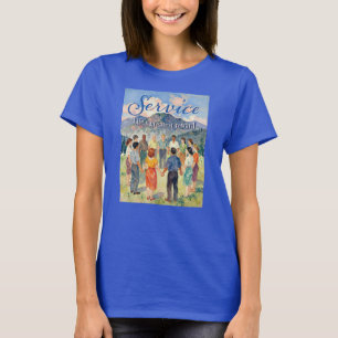T-shirt Service - La plus grande récompense de la vie - T-