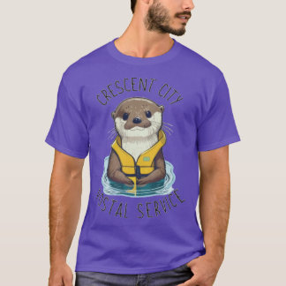 T-shirt Service postal de Crescent City Otter rétro