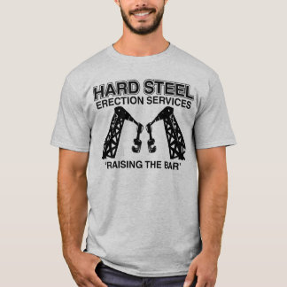 T-shirt Services de construction d'acier dur