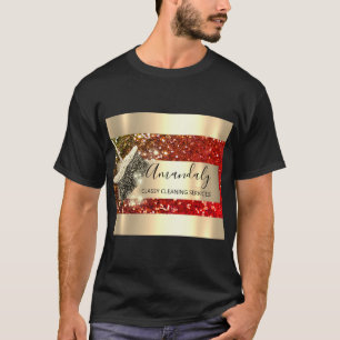 T-shirt Services de nettoyage Maid House Garder la Parties