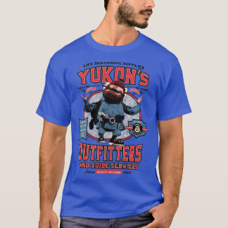 T-shirt Services de pourvoirie et de guide de Yukons
