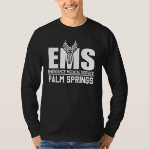 T-shirt Services Médicales d'urgence réfléchis Palm Spring