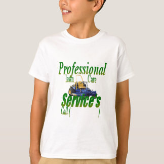 T-shirt Services professionnels de soin de pelouse