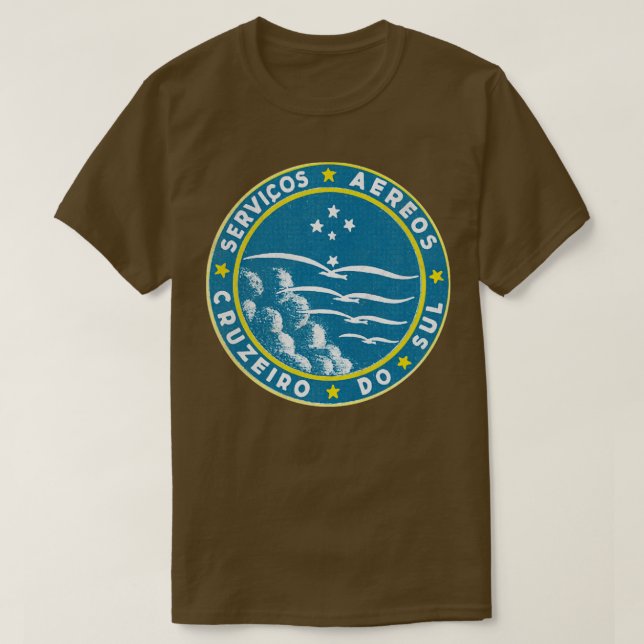 T-shirt Servios Areos Cruzeiro do Sul (Design devant)