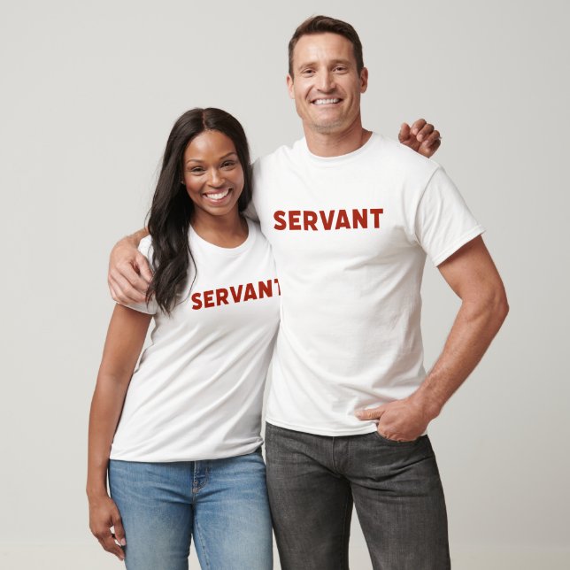 T-shirt Serviteur (Unisexe)