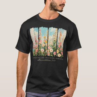 T-shirt Ses bontés sont nouvelles chaque matin chrétien Jé