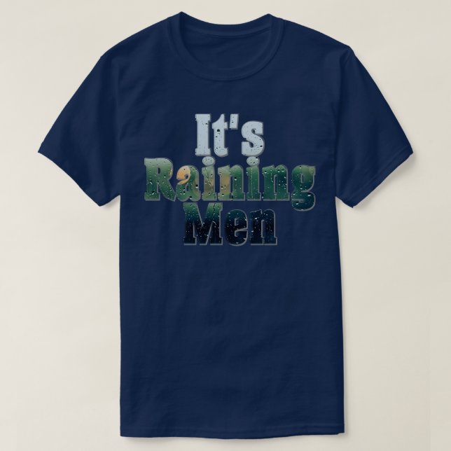 T-shirt Ses hommes qui pleuvent (Design devant)