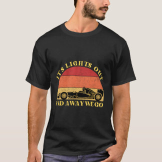 T-shirt Ses Lumières Et Éloigné Nous Allons Formule Racing
