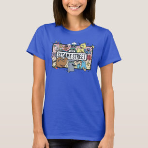 T-shirt Sésame Sésame Sesame Pals signe de Doodle