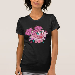 T-shirt Sesame Street   Abby Cadabby - Brille & Éclat