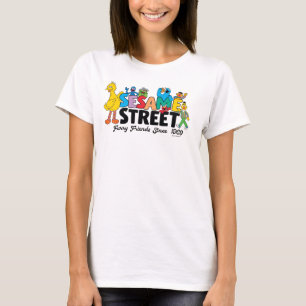 T-shirt Sesame Street   Amis à Poils Depuis 1969