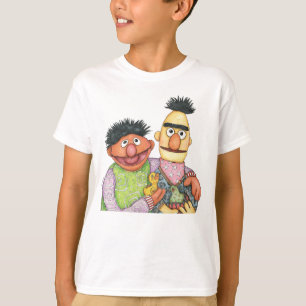 T-shirt Sesame Street Bert et Ernie Watercolor
